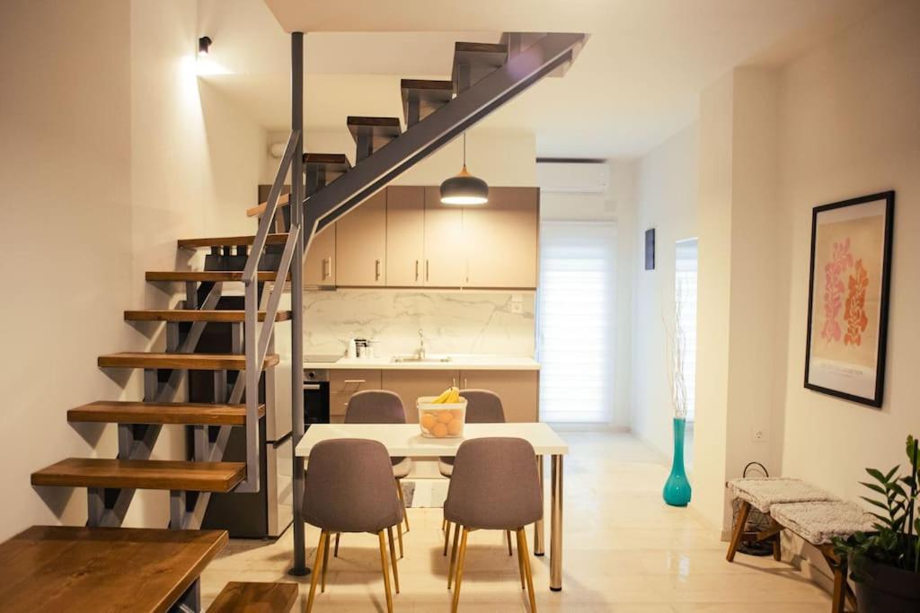 Central Maisonette Volos Eksteriør billede
